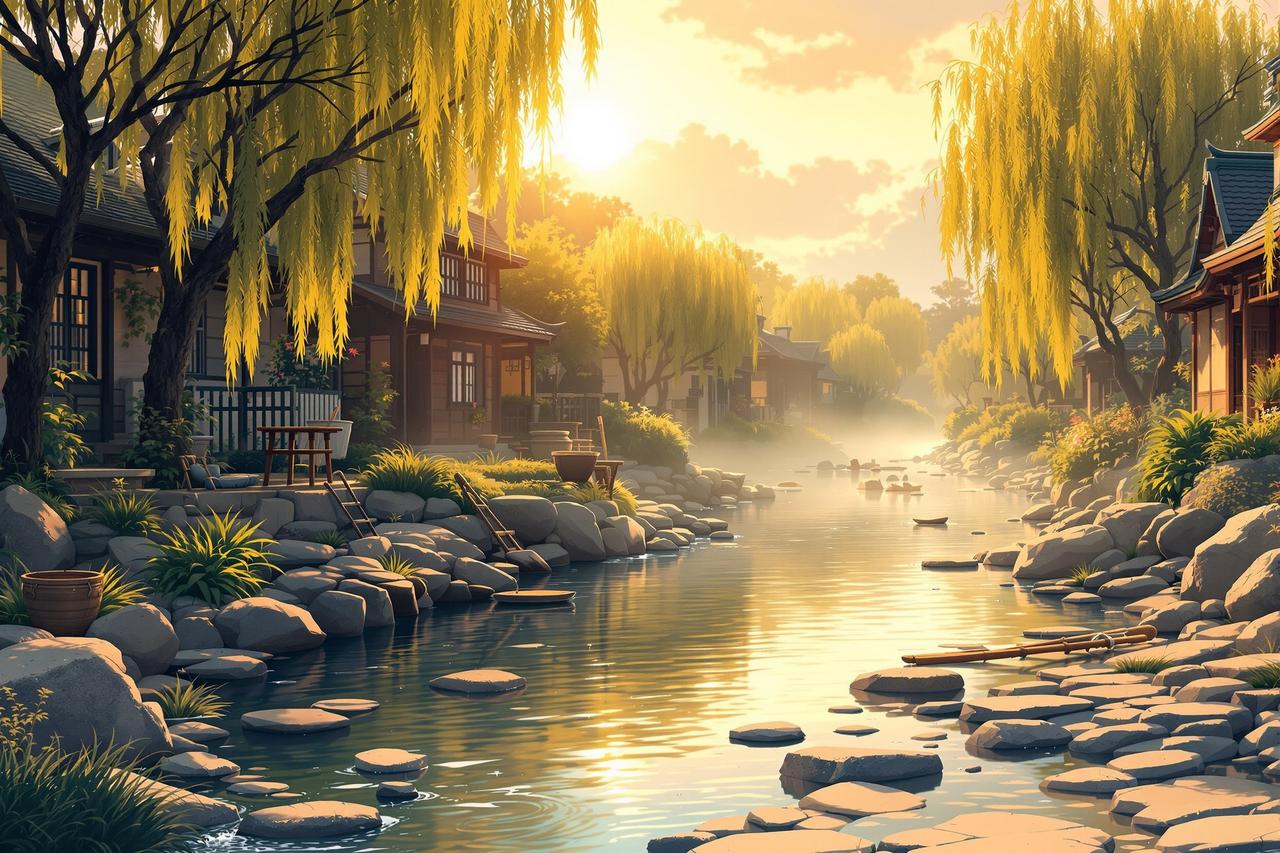 高清短剧作品 - 小河边的洗衣声